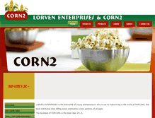 Tablet Screenshot of corn2popcorn.com